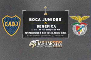 Prediksi Boca Juniors vs Benfica 17 Juni 2025